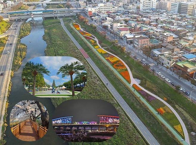 생태 보전, 시민 문화활동이 공존하는 무심천 충북 청주시 제공