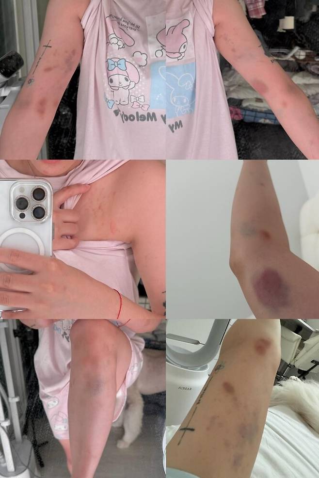 대만 여성 유튜버 ㄱ씨가 자신의 소셜네트워크서비스(SNS)에 올린 사진. 스레드 갈무리