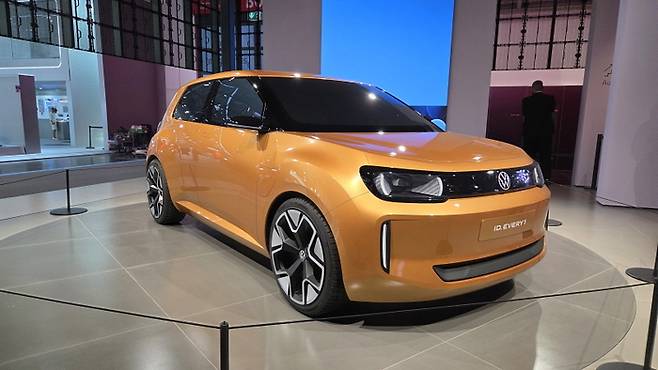 폭스바겐 ID. 에브리1 양산 모델은 2만 유로에 출시된다. [사진촬영=최기성 매경 디지털뉴스룸 기자/ 뮌헨]
