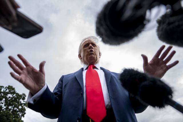 도널드 트럼프 미국 대통령. EPA연합뉴스