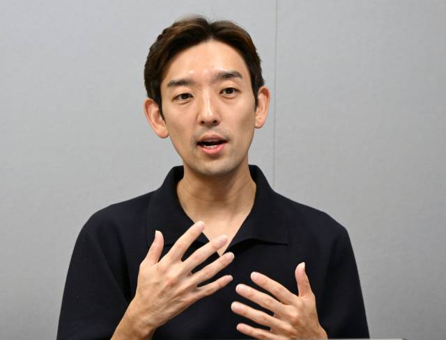 이인섭 마크비전 대표가 이달 5일 서울 서초구 마크비전에서 본지와 인터뷰를 갖고 있다. 성형주 기자