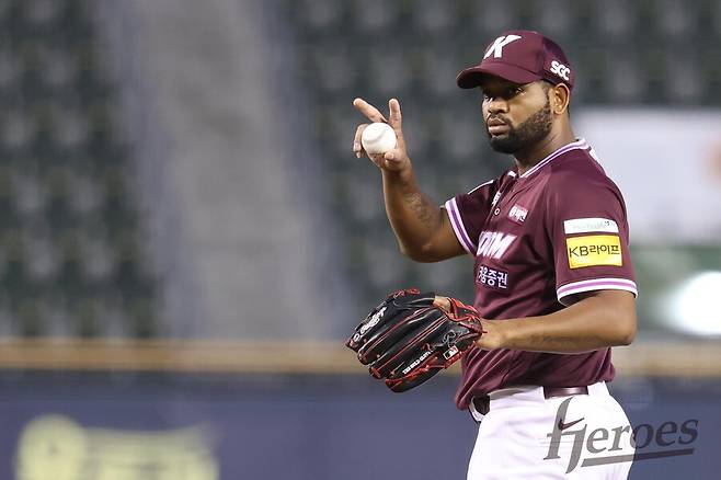 ▲ 라울 알칸타라 ⓒ키움 히어로즈