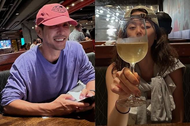 김지석, 이주명. 사진|김지석, 이주명 SNS