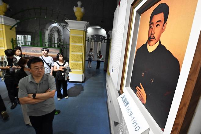 중국 하얼빈 안중근 의사 기념관 내부 모습. 사진=인천경기기자협회 공동취재단
