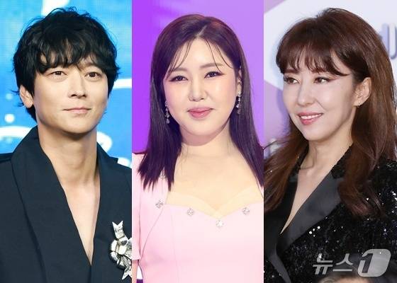 (왼쪽부터) 강동원, 송가인, 김완선 ⓒ 뉴스1 DB