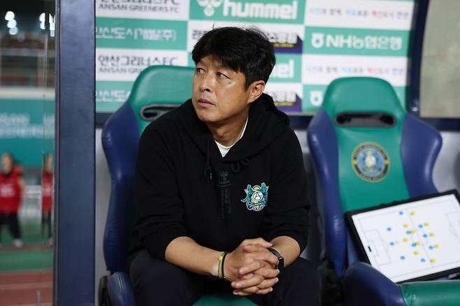 안산 그리너스에서 경질된 이관우 감독. (안산 그리너스 제공)