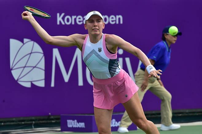 3년 만에 코리아오픈 8강에 진출한 알렉산드로바. 코리아오픈