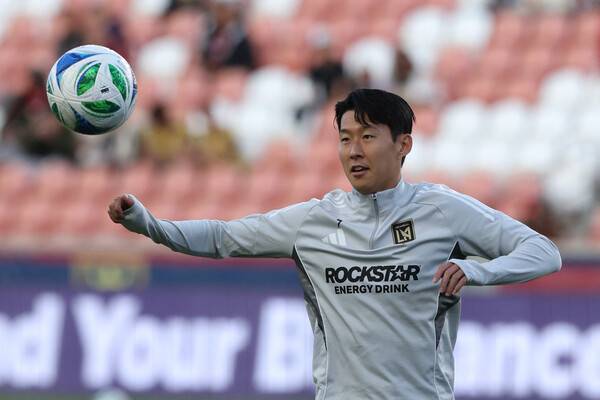 엘에이 FC의 손흥민. 솔트레이크/이매진이미지스 연합뉴스