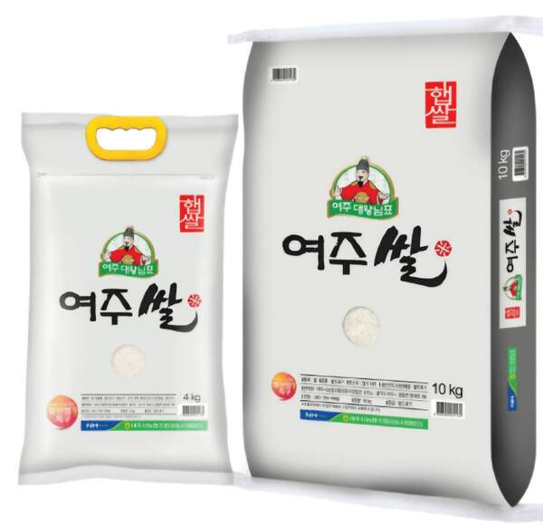 대왕님표 여주쌀. 여주시농협조합공동사업법인 제공