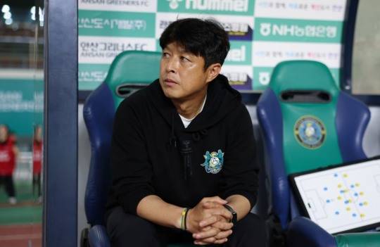 안산 그리너스와 계약 해지한 이관우 감독. 사진[연합뉴스]