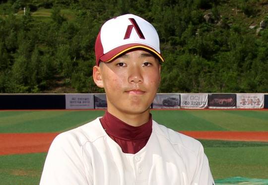 영월 상동고 야구부 임종훈 투수. 사진[연합뉴스]