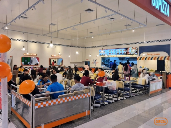 고피자 태국 1호점. [사진 출처 = 고피자]