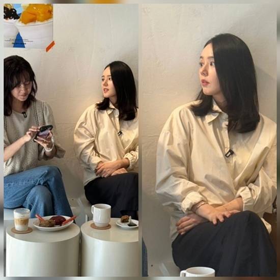 배우 한가인이 18일 자신의 SNS를 통해 유튜브 채널 ‘자유부인 한가인’ 촬영 당시 찍은 사진을 공개했다. 사진=SNS