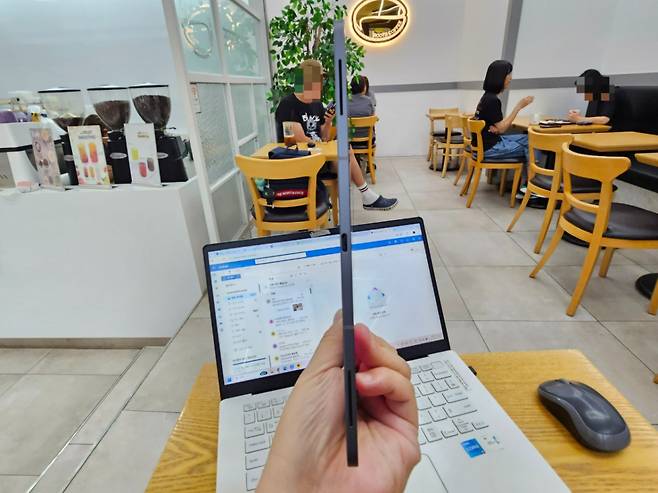 두께. /사진=김승한 기자