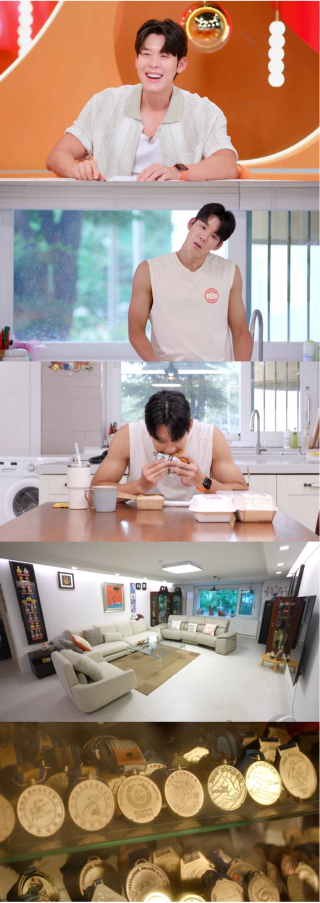 국가대표 수영선수 출신 박태환이 고3 때 부모님께 집을 장만해드렸다고 밝힌다. /사진=KBS 2TV 예능 '신상출시 편스토랑'