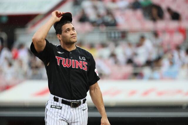 LG 트윈스 요니 치리노스./LG 트윈스