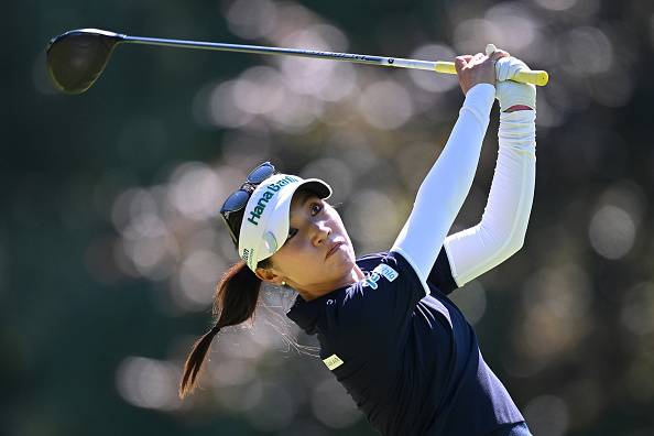 리디아 고의 드라이버샷 모습   [게티이미지]