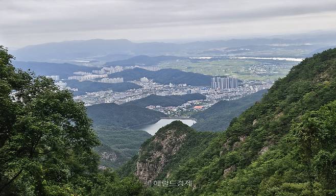 구미 시내 전경