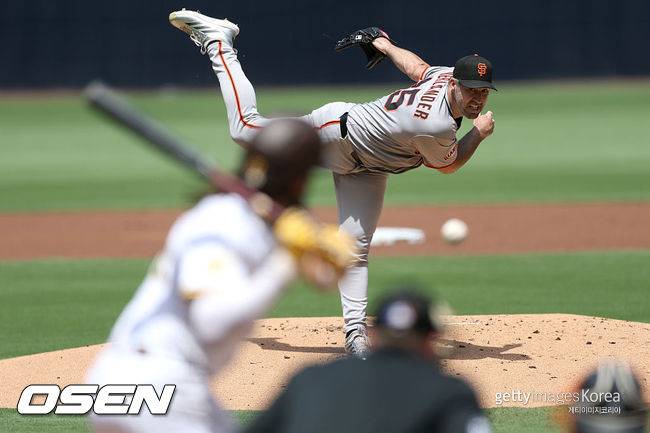 [사진] 샌프란시스코 저스틴 벌랜더. ⓒGettyimages(무단전재 및 재배포 금지)