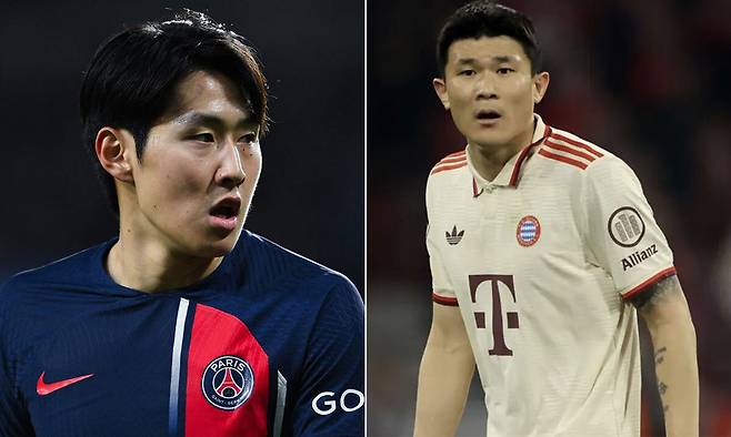 이강인, 김민재(왼쪽부터).