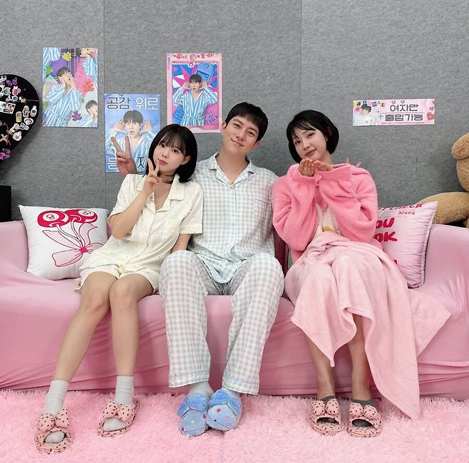 ▲ 파자매파티 홍영기 김똘똘 산범(왼쪽부터). 제공| 샌드박스네트워크