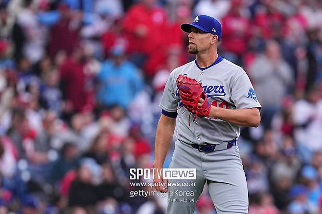 ▲ 올 시즌 극심한 부진에 시달리며 다저스 불펜 운영을 어렵게 하고 있는 블레이크 트라이넨