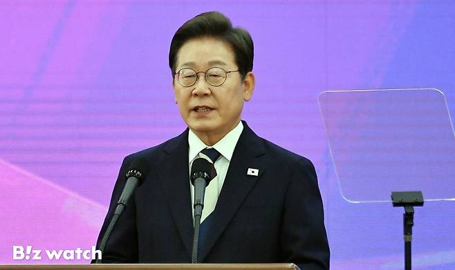 서울 국회 로텐더홀에서 이재명 제21대 대통령 취임식이 개최되고 있다./사진=이명근 기자 qwe123@