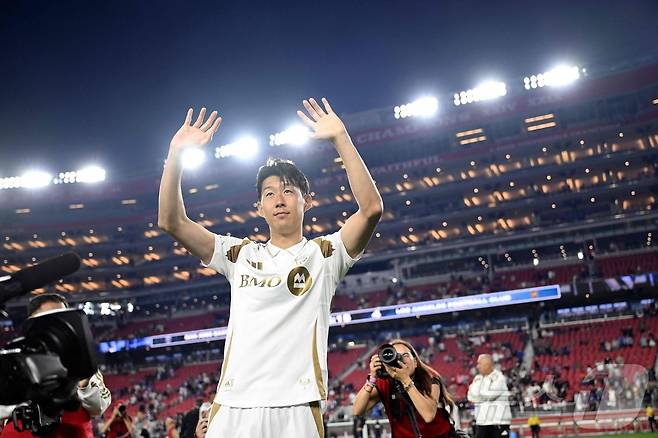 LA FC의 손흥민ⓒ AFP=뉴스1