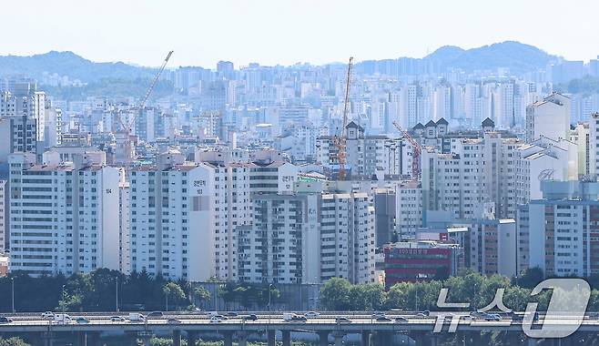 서울 시내 아파트 단지. (자료사진)뉴스1 ⓒ News1 김도우 기자