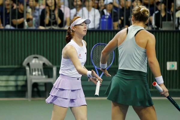 마야 조인트(좌)-케이티 맥날리(우) / 코리아오픈