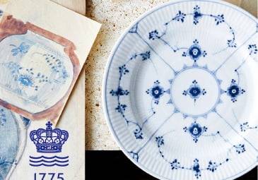 창립 250주년을 기념해 제작된 로얄코펜하겐 제품.  /로얄코펜하겐 제공