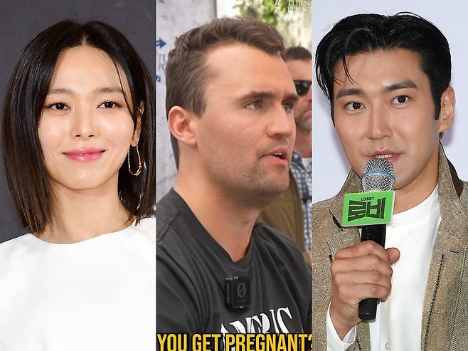 가수 선예(왼쪽부터), 미국 보수 정치 활동가 찰리 커크, 가수 최시원  /사진=연합뉴스, 한경DB, 뉴스1