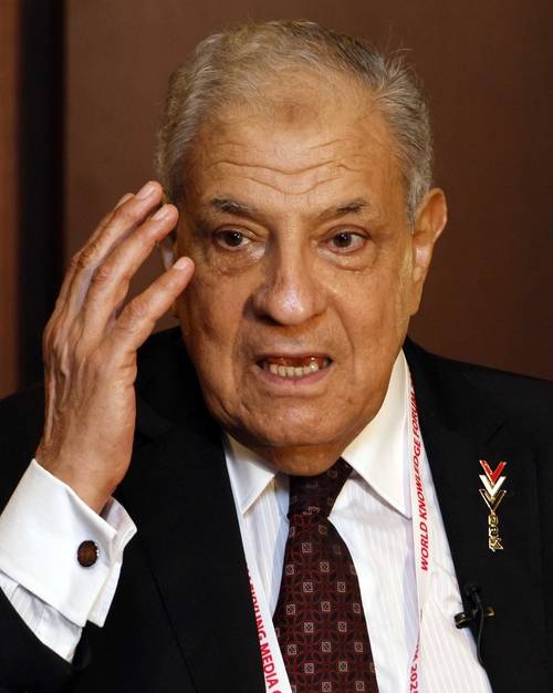 이브라힘 마흘랍  前 이집트 총리 2025.9.9 [김호영 기자]