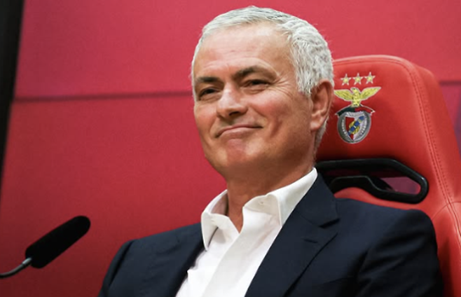 조세 무리뉴 감독이 벤피카 지휘봉을 잡았다. 사진=벤피카 SNS