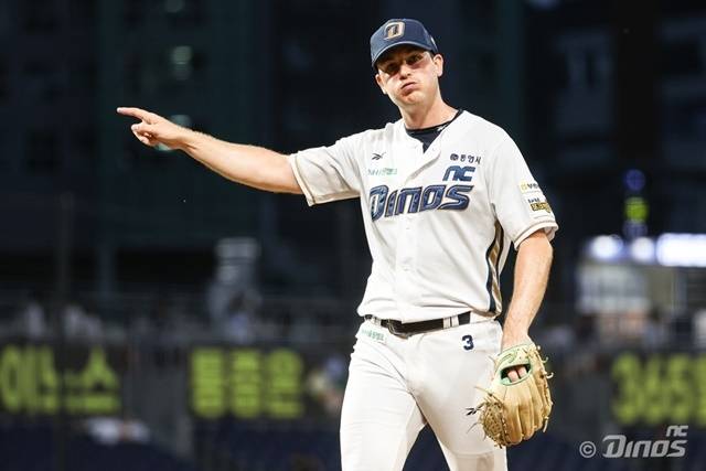 라일리는 19일 창원 롯데전에서 힘든 하루를 보냈다. 사진=NC 제공