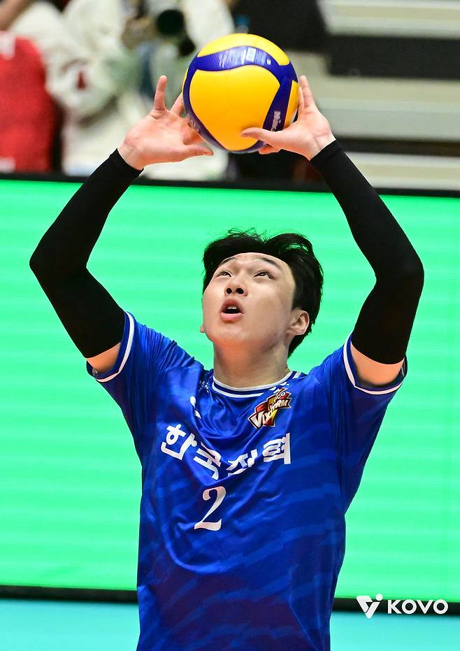 남자배구 한국전력의 세터 김주영. (사진=KOVO 제공). 2025.09.19.  *재판매 및 DB 금지