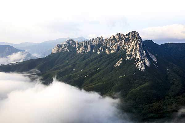 금강산 신선대에서 보이는&nbsp;울산바위 전경.&nbsp;사진 게티이미지