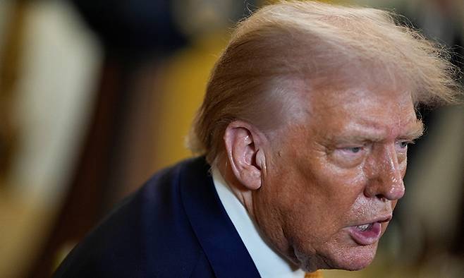 도널드 트럼프 미국 대통령. 로이터연합뉴스