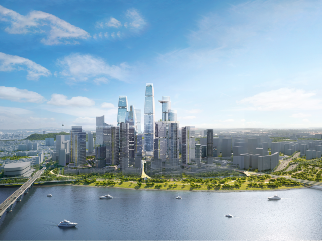 용산국제업무지구 개발사업 후 예상 조감도. 사진 제공=서울시