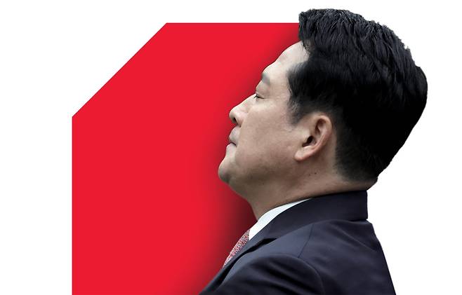 장동혁 국민의힘 대표가 9월8일 국회에서 열린 의원총회에서 생각에 잠겨있다. ⓒ시사저널 박은숙