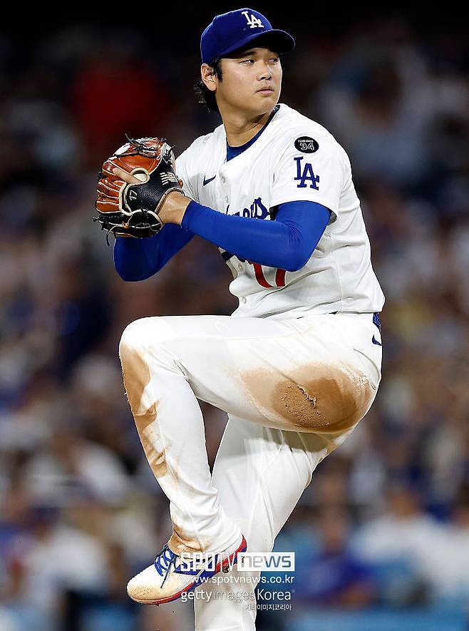 ▲ 5이닝 노히트를 기록한 오타니 쇼헤이.