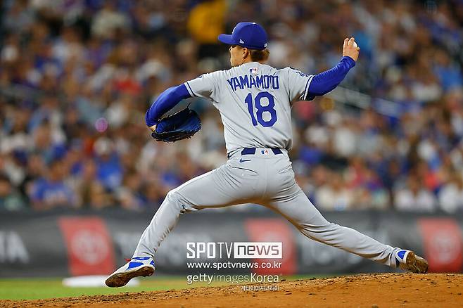 ▲ 야마모토 요시노부는 9이닝당 피안타 5.9개로 이 부문 메이저리그 최소 1위에 올라 있다. 최근 3경기는 각각 1피안타에 그쳤다.