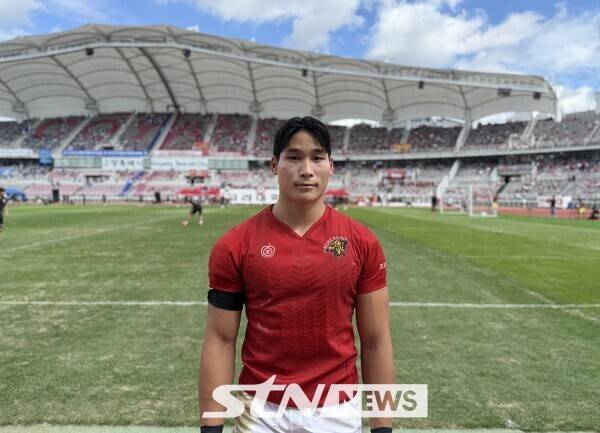 고려대학교 럭비부 오동호. /사진(고양)=강의택 기자