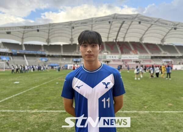 연세대학교 축구부 장현빈. /사진(고양)=강의택 기자