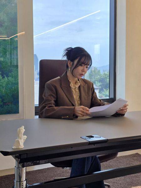 안신애 대표는 화장품 CEO로 성공해 골프계에 도움을 주고 싶다고 밝혔다. 노우래 기자