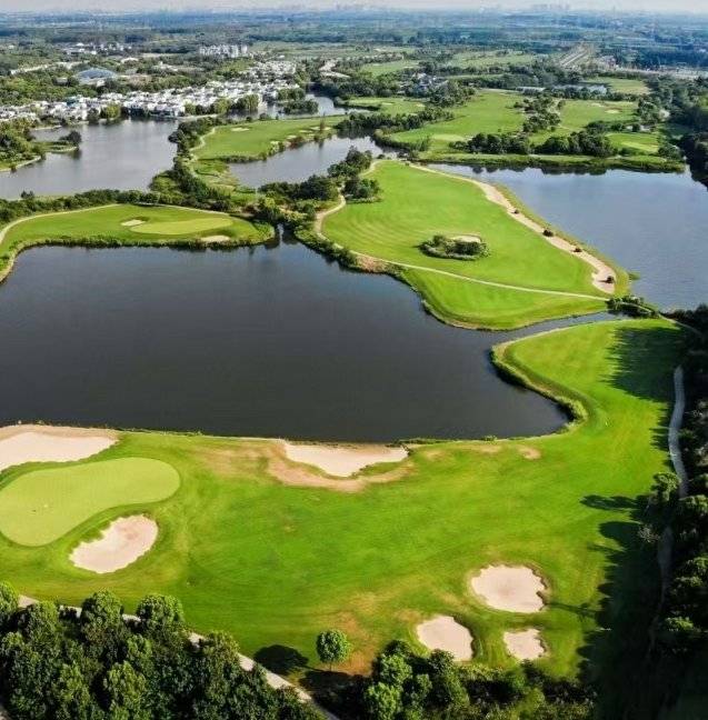 중국 옌청 타이조우 화키와청CC 코스. 씨티항공여행사 제공.