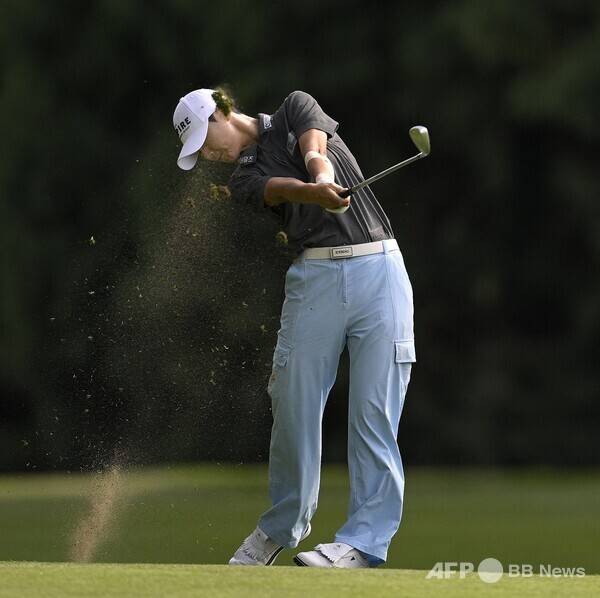 2025년 미국여자프로골프(LPGA) 투어 월마트 NW 아칸소 챔피언십에 출전한 박성현 프로. 사진제공=ⓒAFPBBNews = News1 (사진을 무단으로 사용하지 마십시오.)