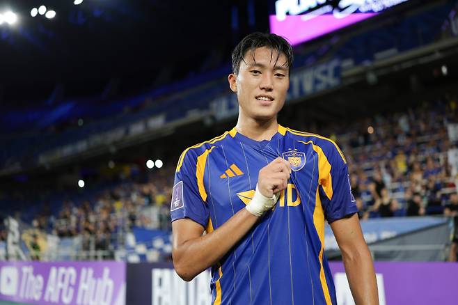 울산 허율.&nbsp; &nbsp;사진=프로축구연맹 제공&nbsp;