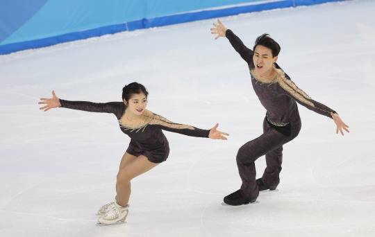 북한 피겨 페어 렴대옥-한금철 조. 사진[연합뉴스]
