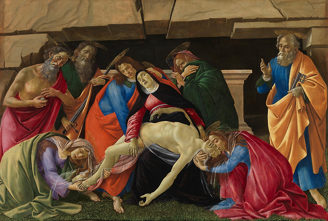 Sandro Botticelli [The Lamentation], 1490/95 ©Alte Pinakothek